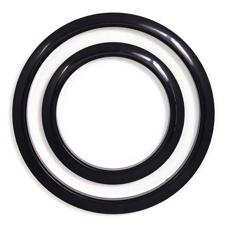 Gibraltar Port Hole Protector Ring 4 Inch Black