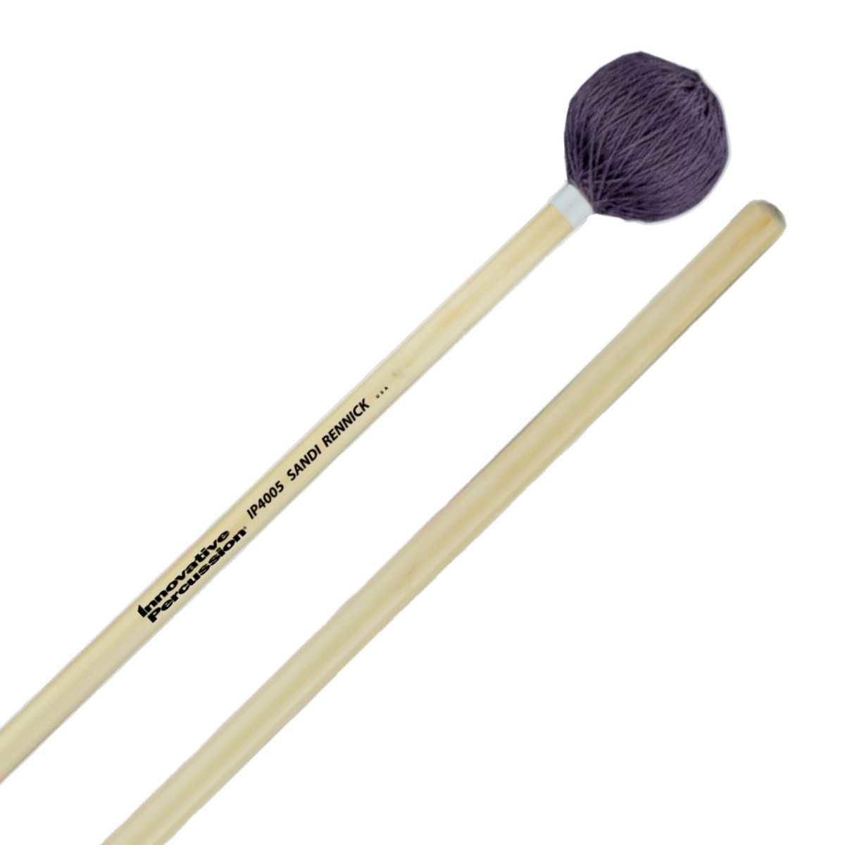 IP SOFT VIBRAPHONE MALLETS - SILVER CORD - RATTAN