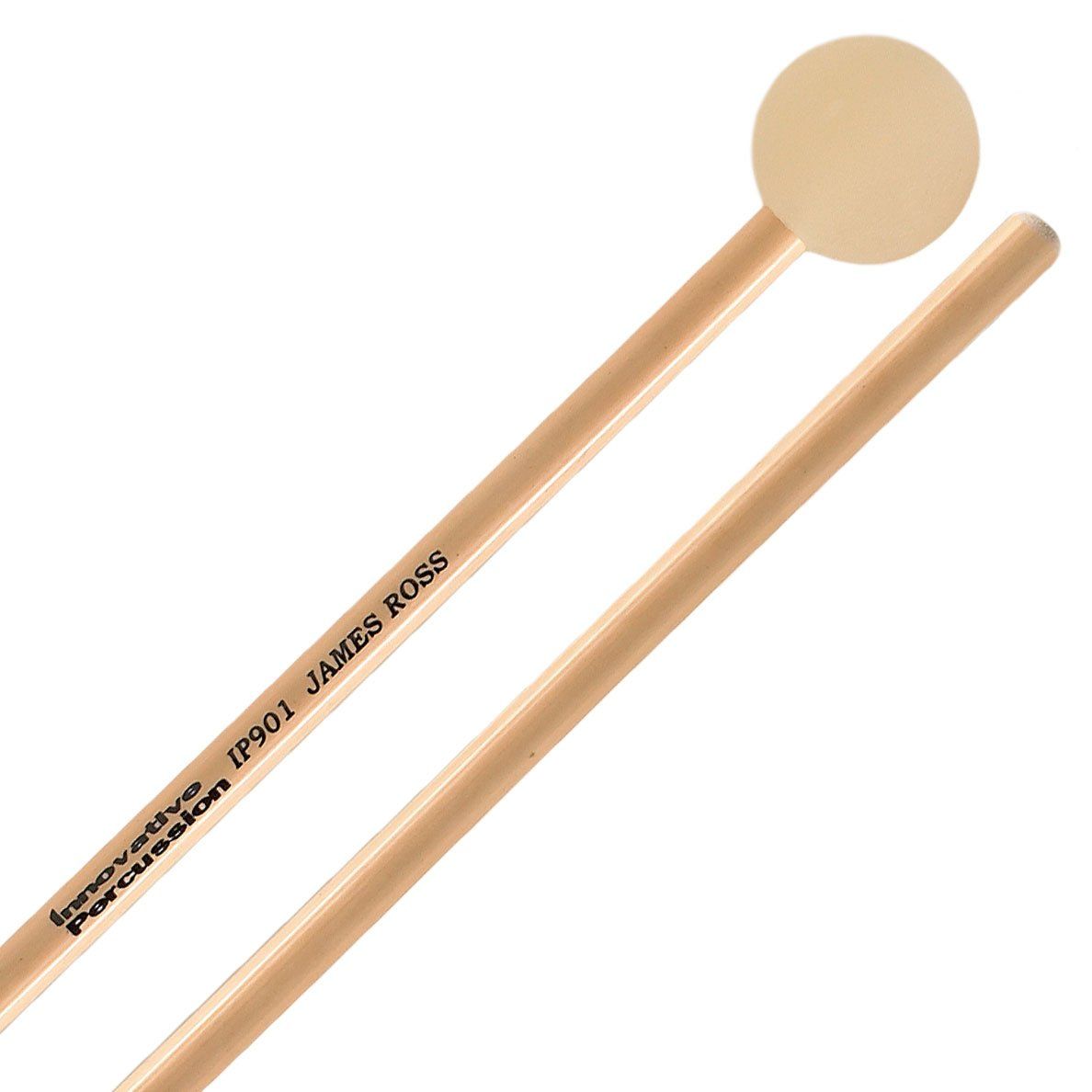 IP SOFT XYLOPHONE / GLOCKENSPIEL MALLETS - 1-1/4&quot; TAN - RATTAN