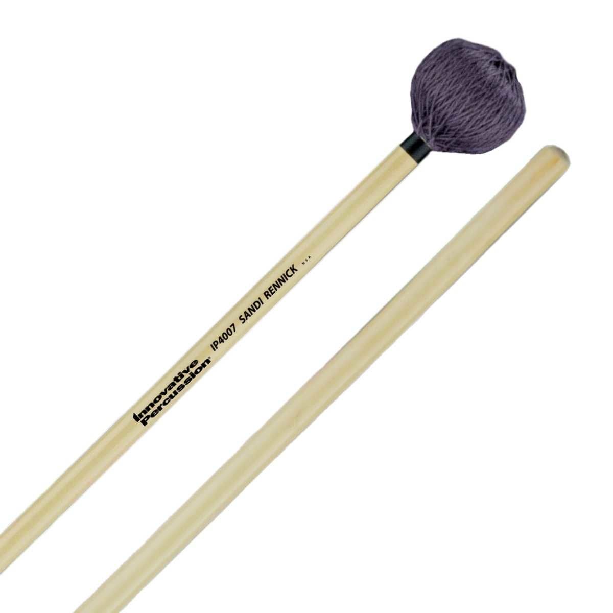 IP HARD VIBRAPHONE MALLETS - SILVER CORD - RATTAN