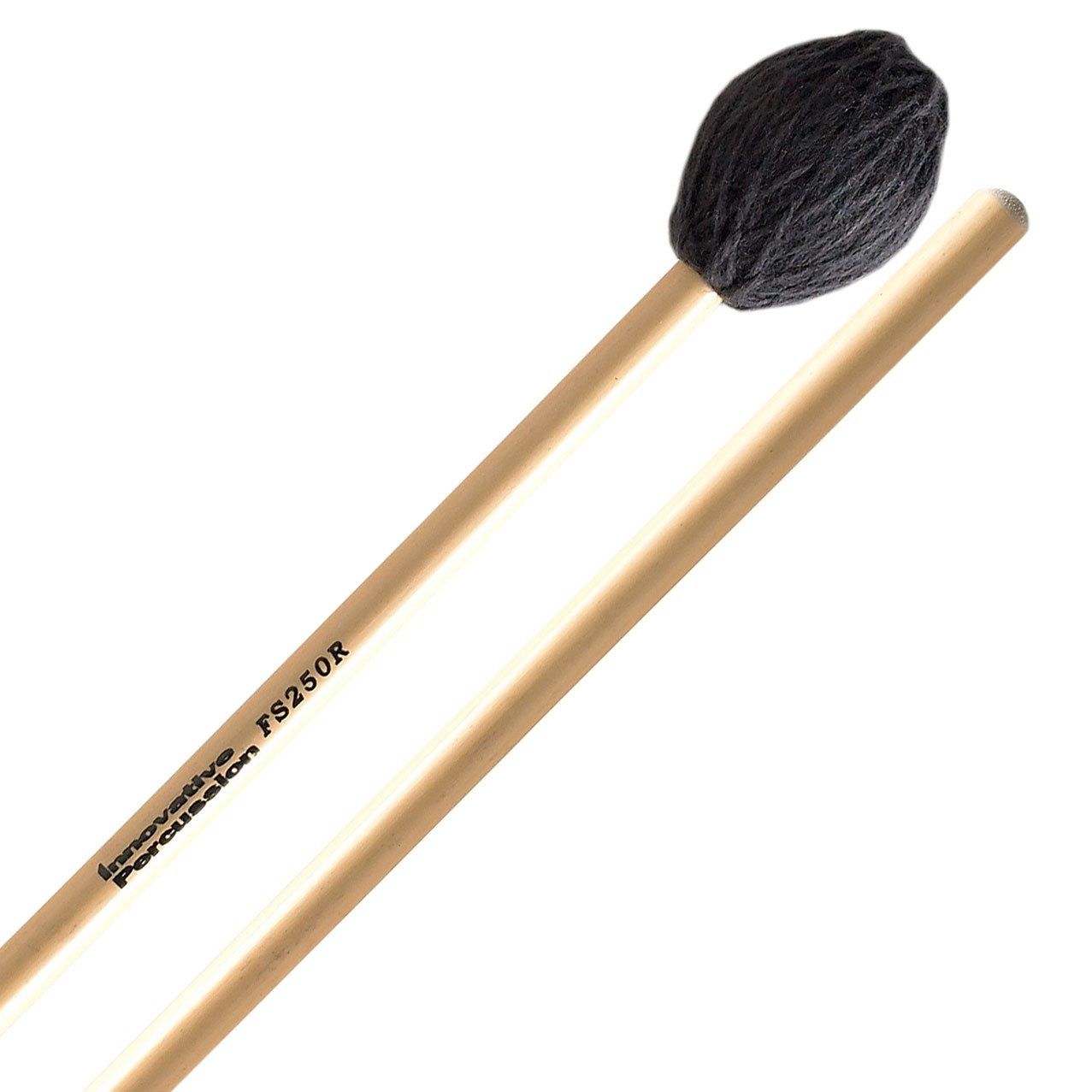 IP HARD MARIMBA MALLETS - GRAY YARN - RATTAN