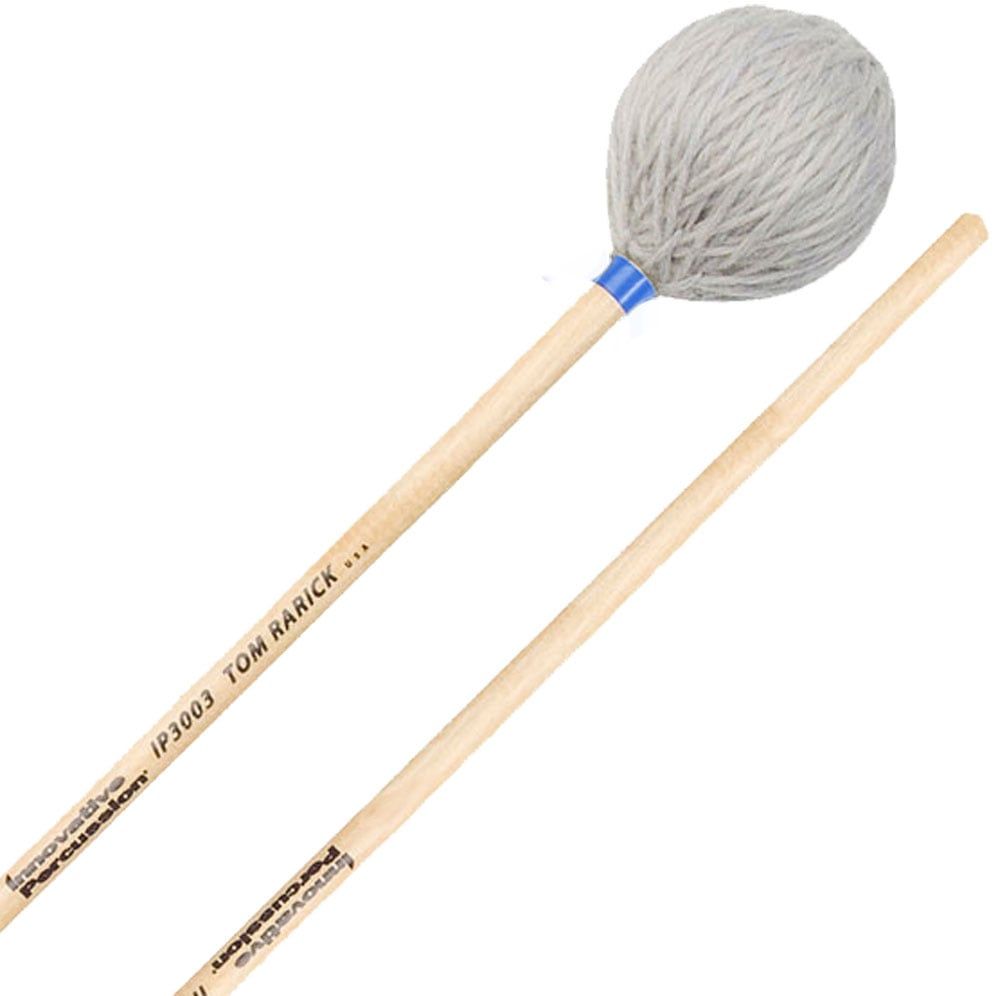 IP MEDIUM HARD MARIMBA MALLETS - PEWTER YARN - BIRCH