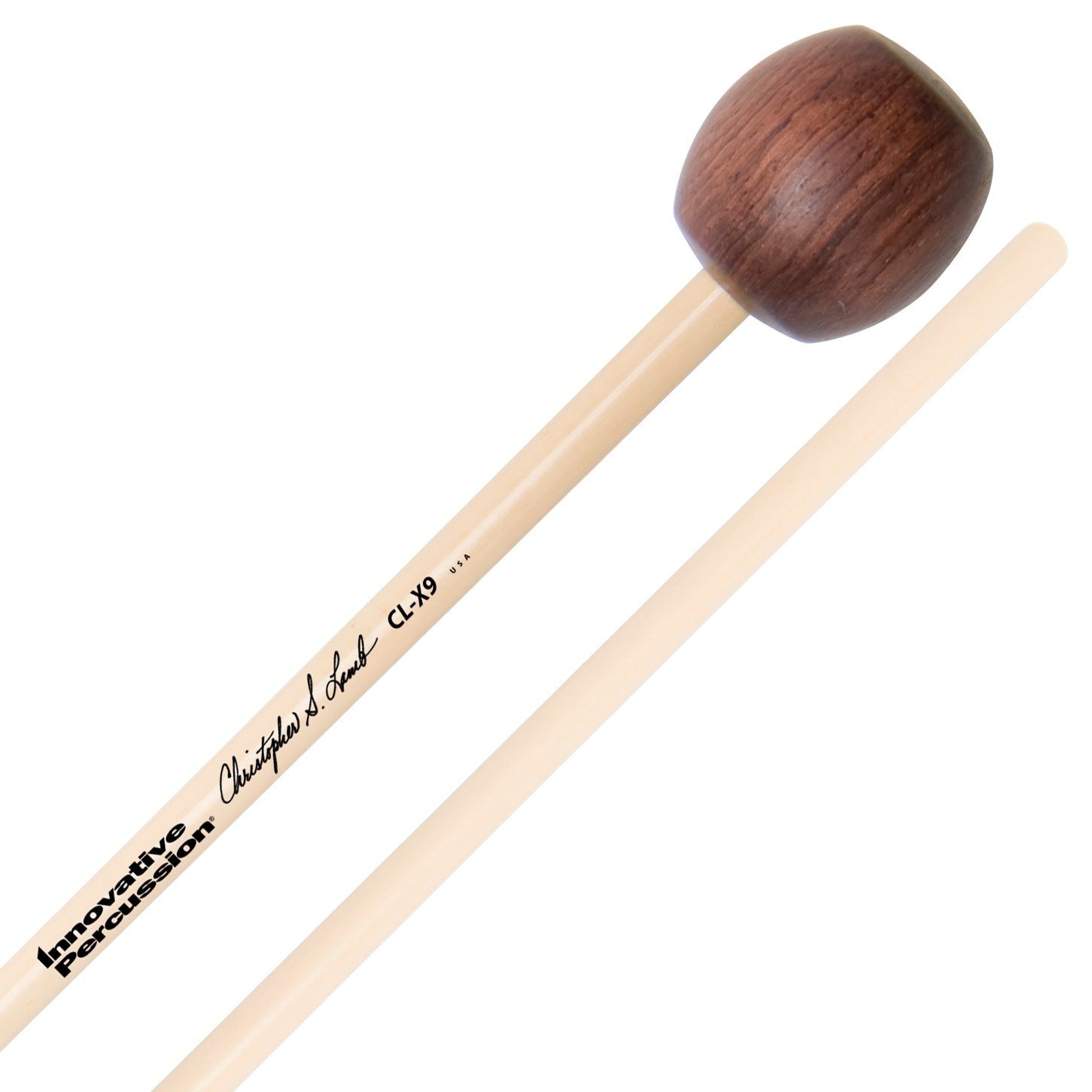 IP BARREL CORE XYLOPHONE MALLETS - 30MM WOOD CORE - RATTAN