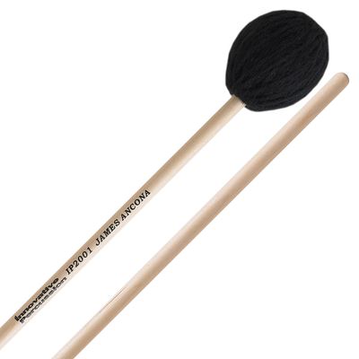 IP EXTRA SOFT MARIMBA MALLETS - BLACK YARN - BIRCH