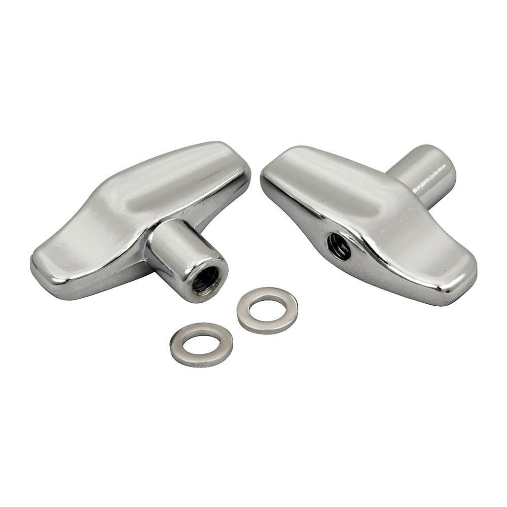 Pearl Wing Nut, M6 (2-pc.)