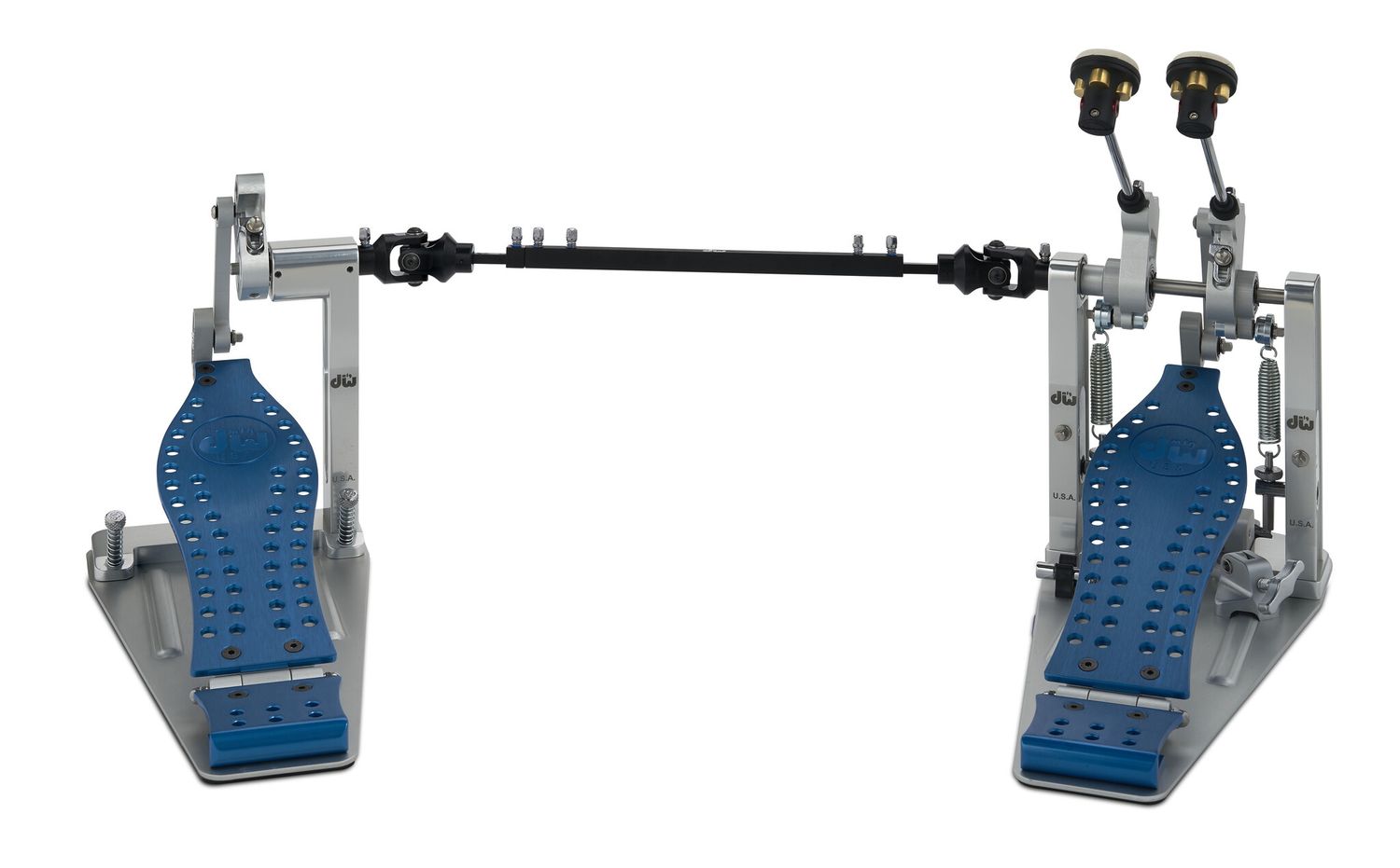 DW MFG SERIES DIRECT DOUBLE PEDAL, BLUE