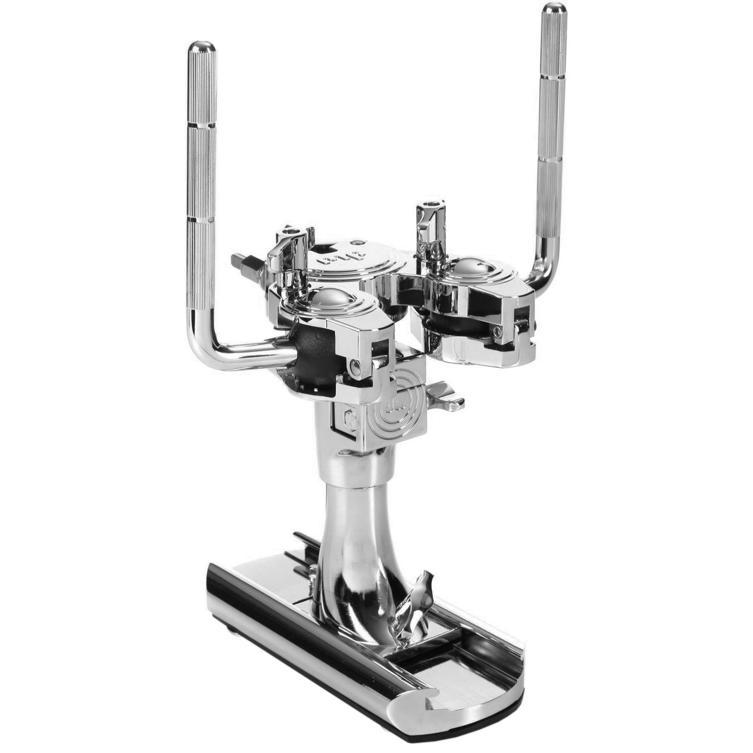 DW BASS DRUM DOUBLE TOM MOUNT, CHROME