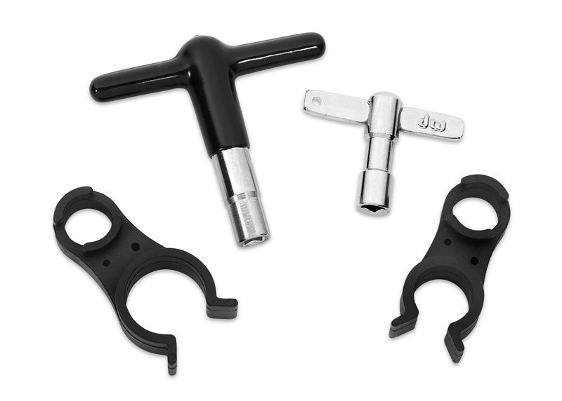 DW HI-TORQ &amp; STD DRUM KEY W/ CLIPS PACK