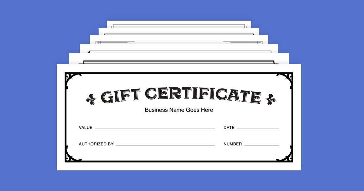 Gift Certificate