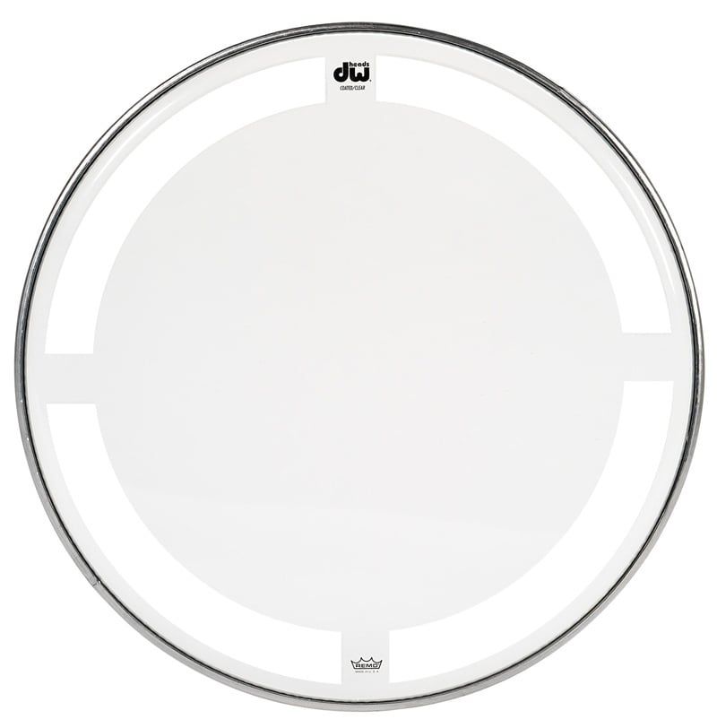 DW Coated Clear Drum Head