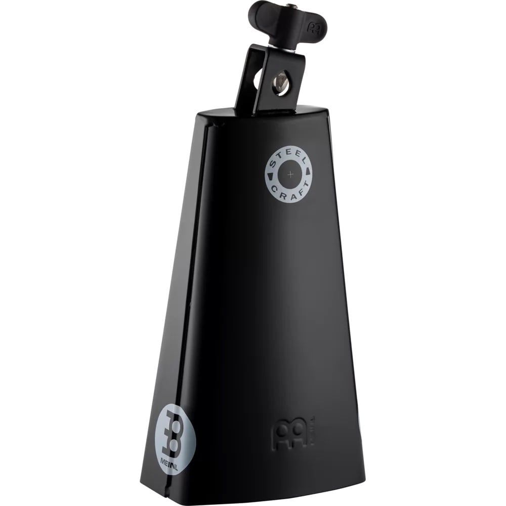 Meinl 8 1/2&quot; timbalero cowbell, low pitch, black