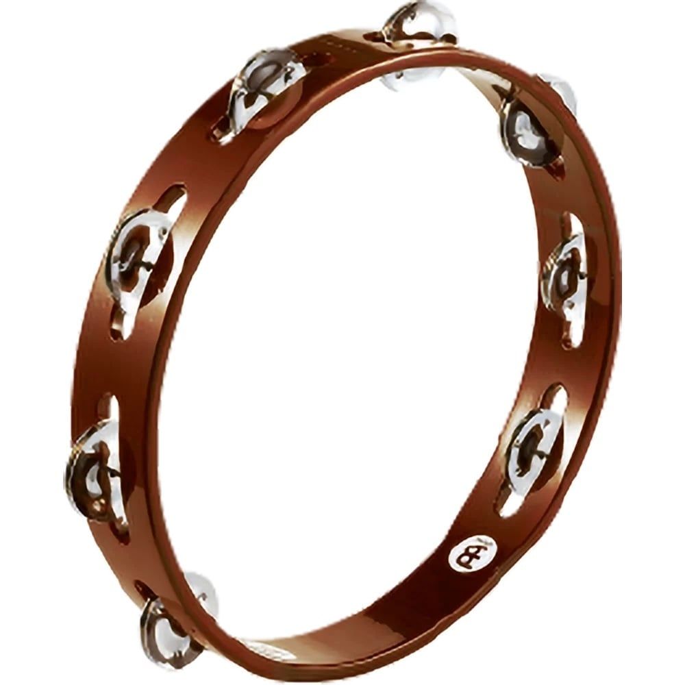 Meinl 1 Row, Tambourine steel jingles, african brown