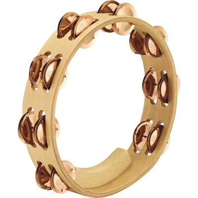 Meinl 2 Row, Tambourine maple shell, cymbal bronze jingles