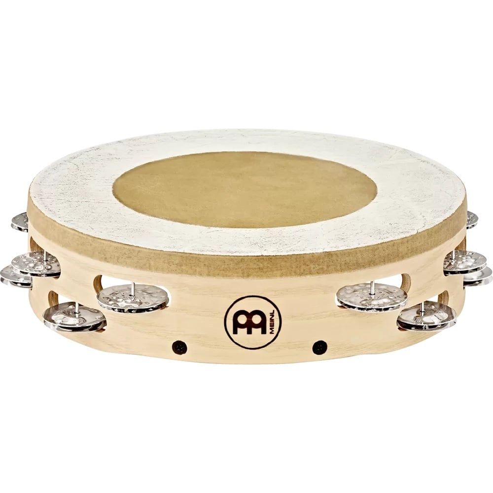 Meinl 2 Row, Tambourine ash shell, solid/hammered steel jingles