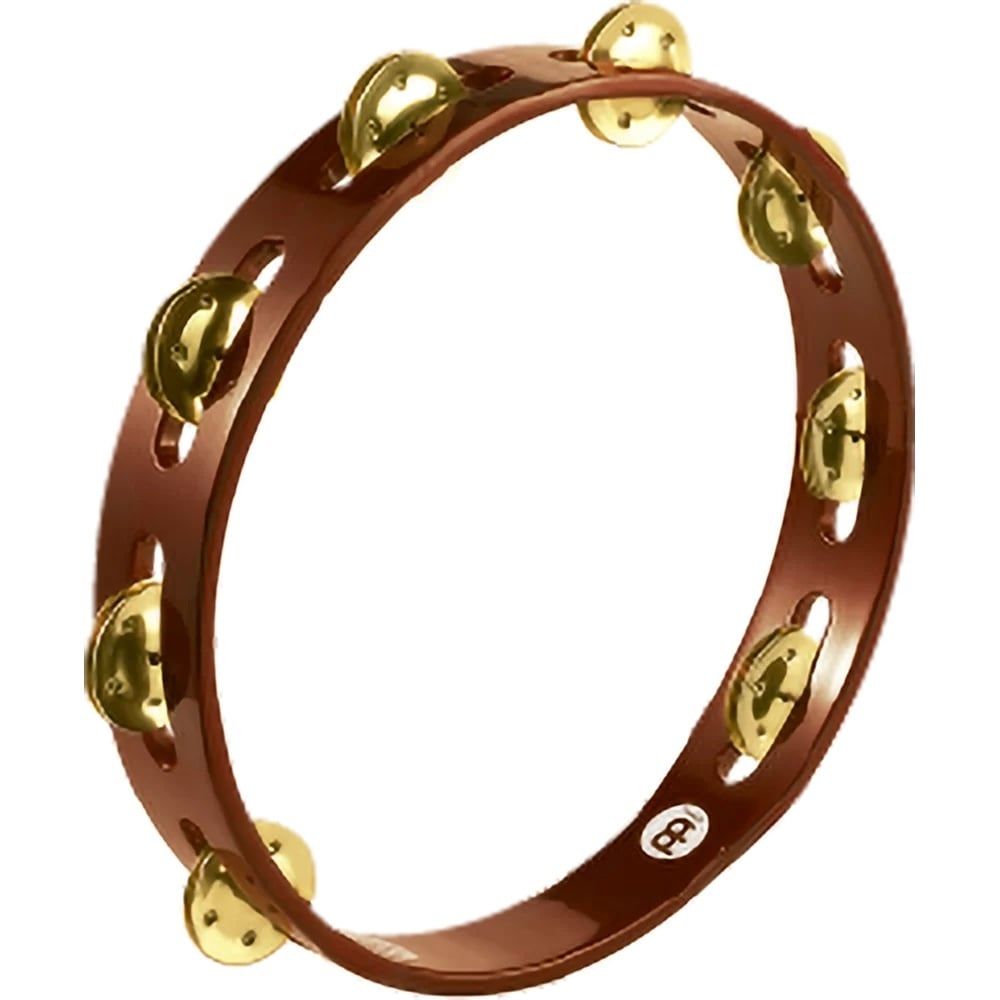 Meinl 1 Row, Tambourine brass jingles, african brown