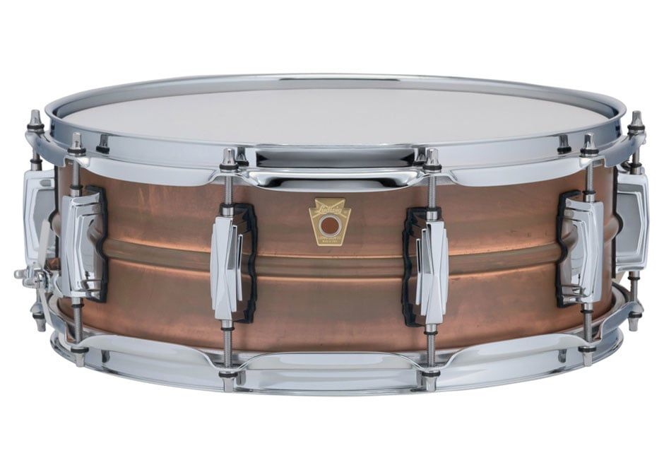 Ludwig 5X14 Raw Copper Phonic Snare Drum / Imperial Lugs