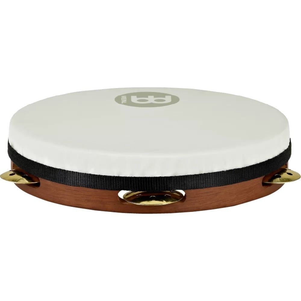 Meinl 10&quot; vented jingles, african brown, true feel headed