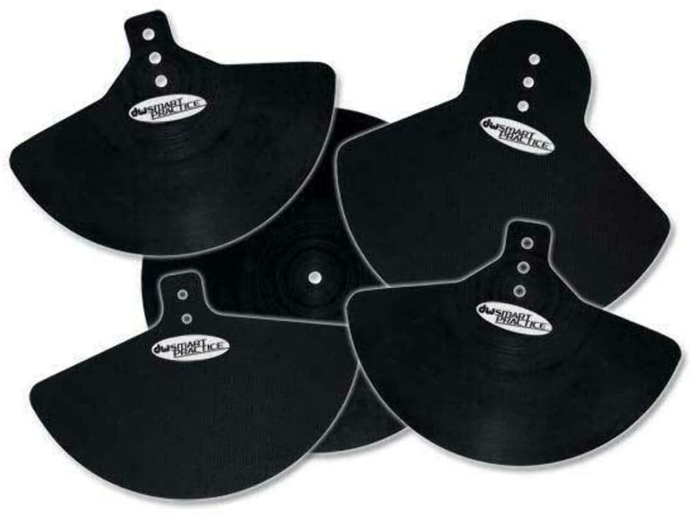 DW 5 PIECE CYMBAL PAD SET