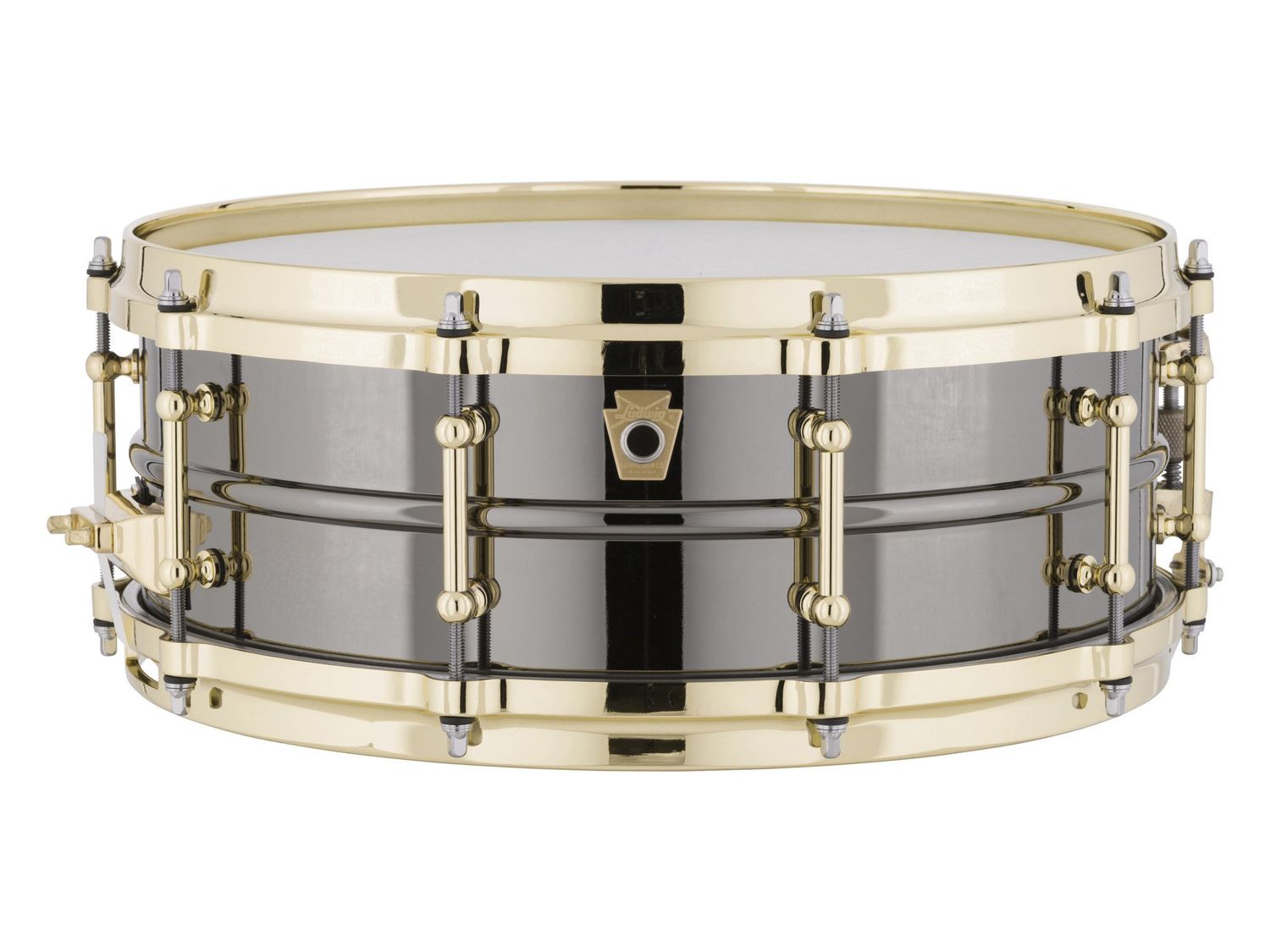 Ludwig 5X14 Supraphonic “Black Beauty” Snare Drum / Tube Lugs / Smooth Shell / Brass Hardware