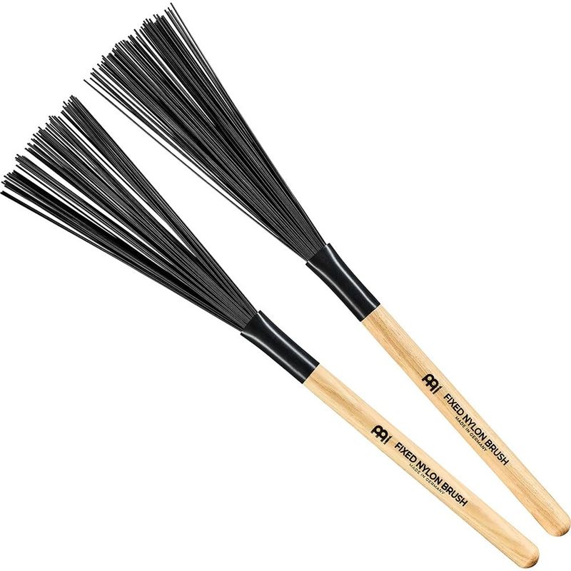 Meinl fixed nylon brush, pair