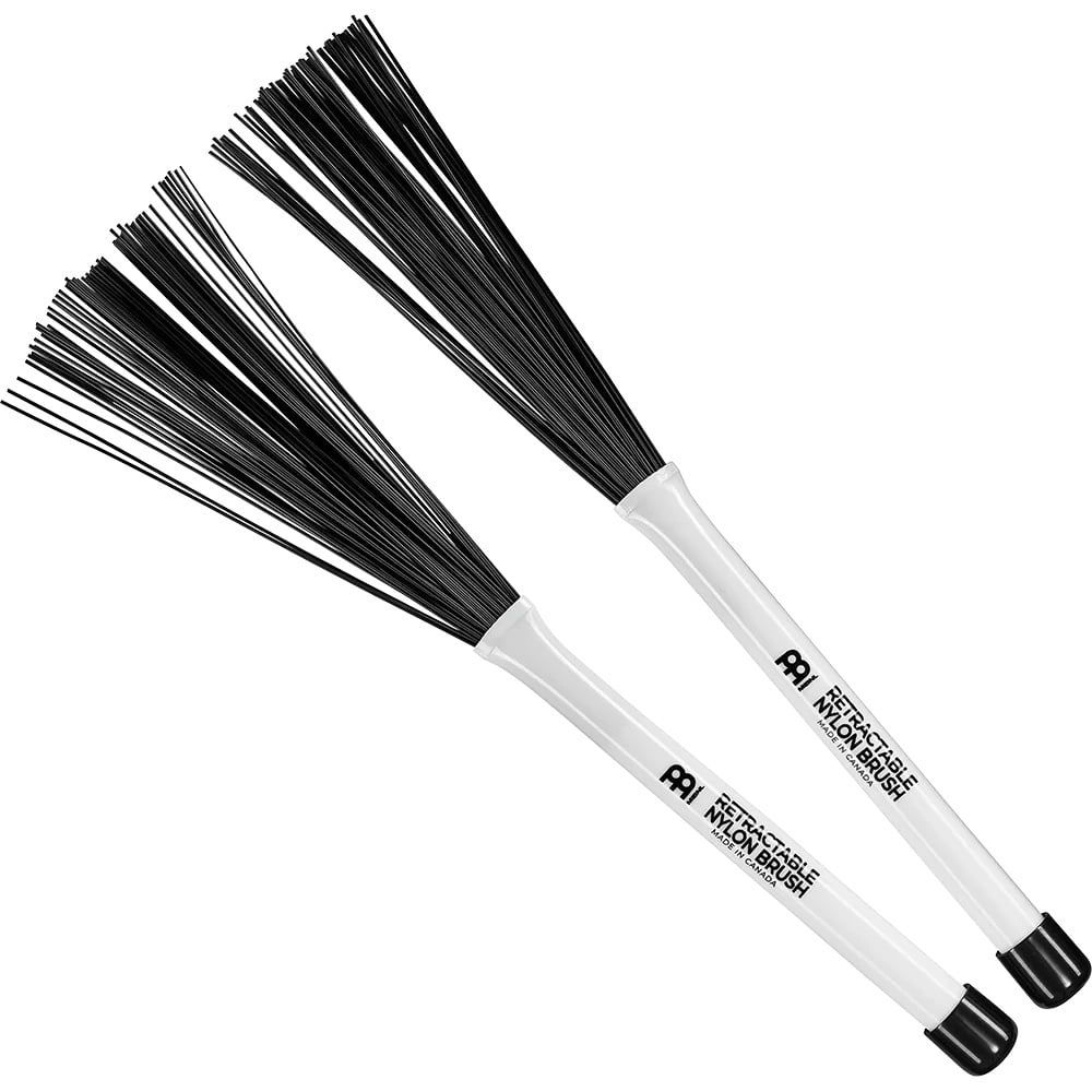 Meinl retractable nylon brush, pair