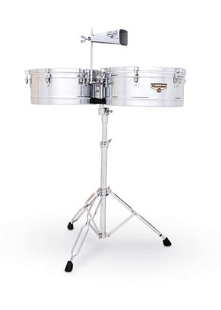 LP MAT 14-15 TIMBALE STEEL CHROME W/BELL