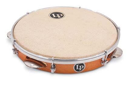 LP 10 WOOD PANDIERO NATURAL HEAD