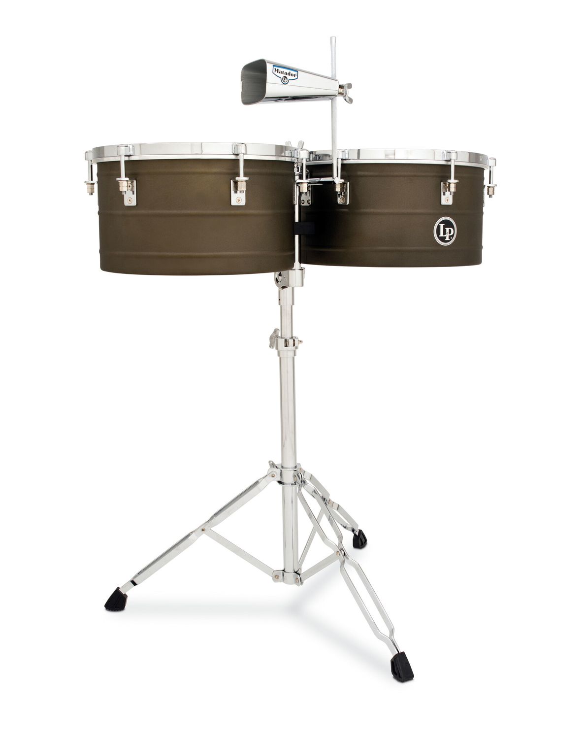 LP MAT 14-15 TIMBALE STEEL ANTIQ CR W/BELL