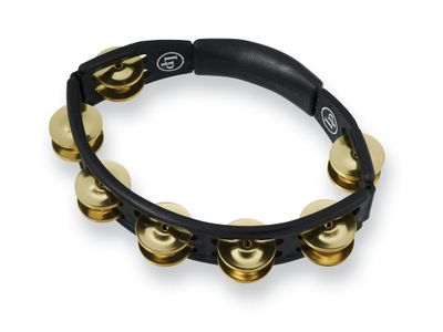 LP CYCLOPS HANDHELD TAMBOURINE BLACK BRASS