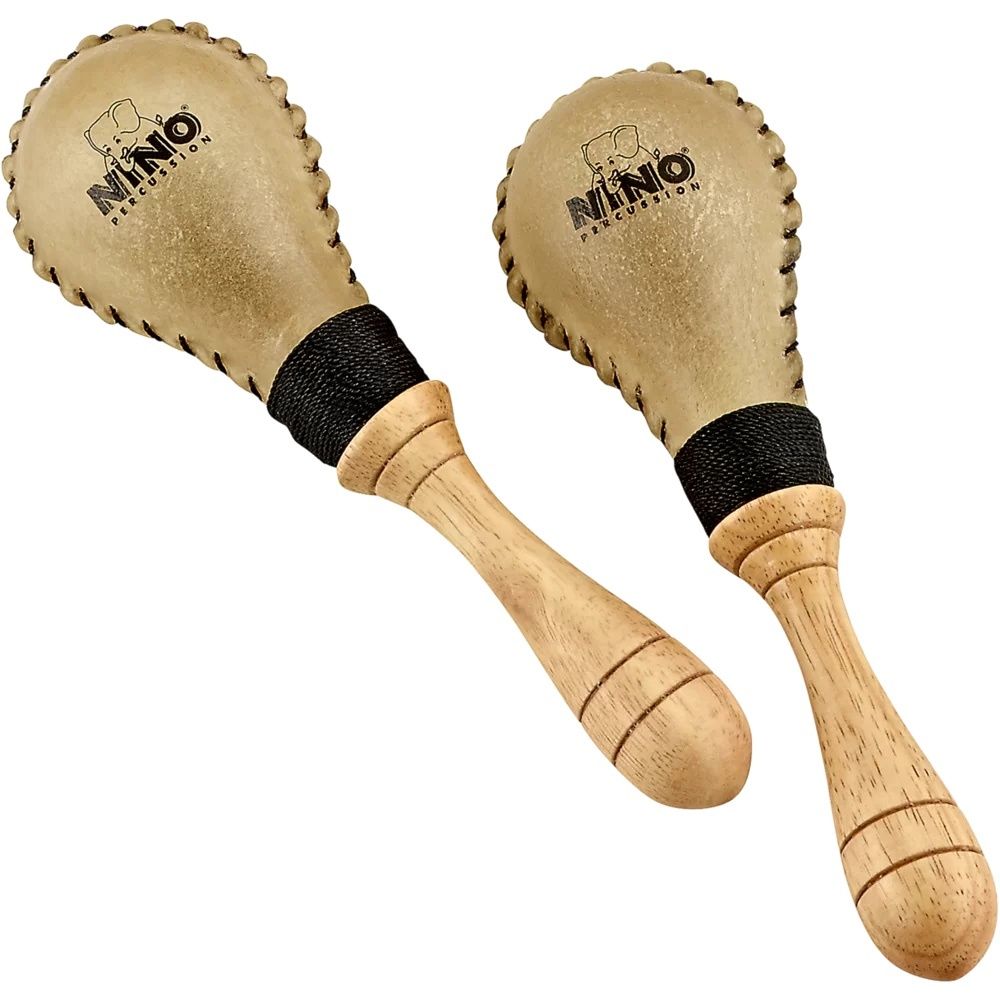 NINO® Rawhide Maracas small, pair