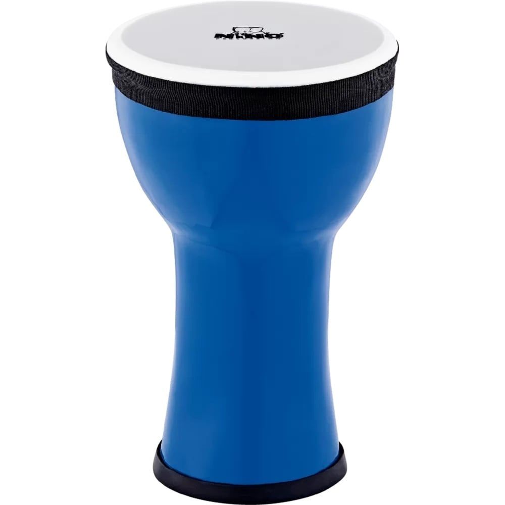 NINO® Elements 6&quot; Mini Djembe, plastic head, blueberry