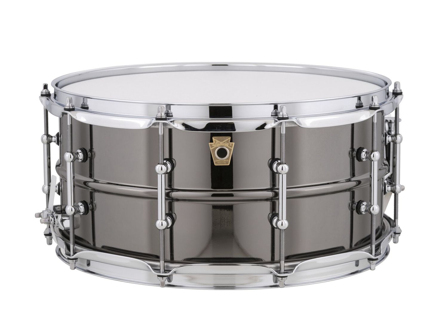 Ludwig 6.5x14 Supraphonic “Black Beauty” Snare Drum / Tube Lugs / Smooth Shell