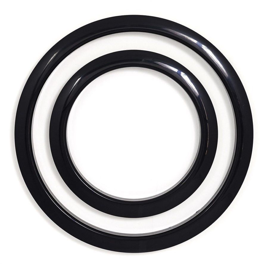 Gibraltar Port Hole Protector Ring 5 Inch Black