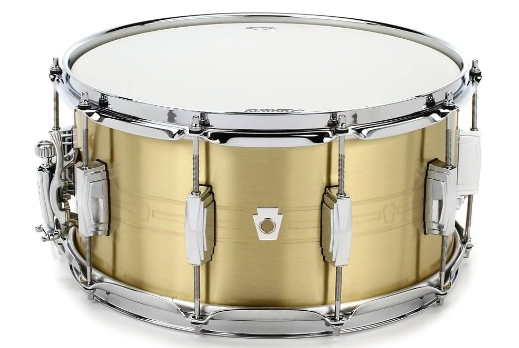 Ludwig 7X14 Heirloom Brass Snare Drum