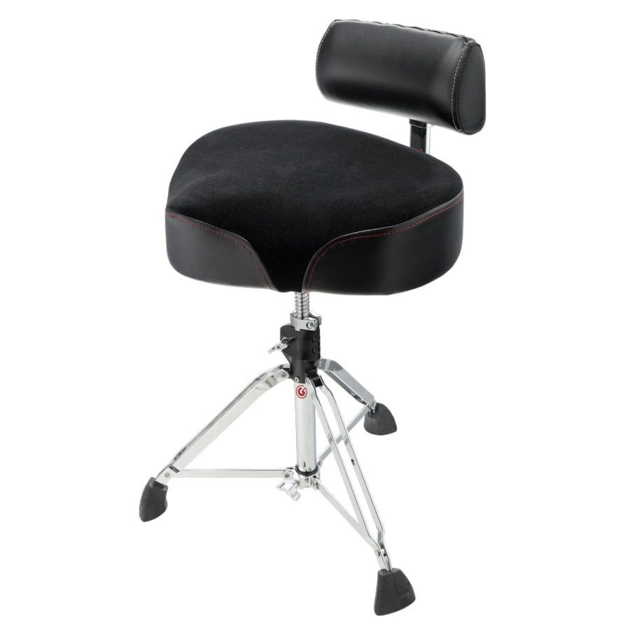 Gibraltar 9808OS-AB 9000 Series 18&quot; Cordura Drum Throne with Backrest