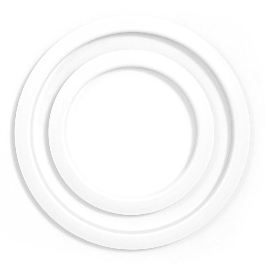 Gibraltar Port Hole Protector Ring 4 Inch White