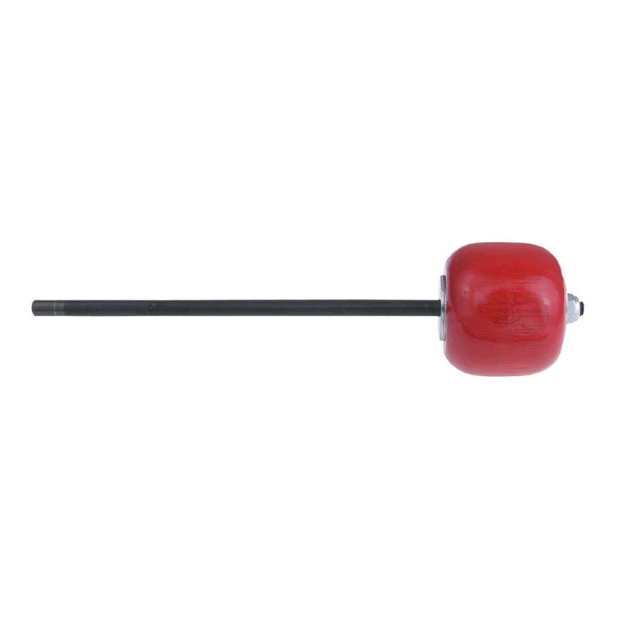 Gibraltar Red Wood Beater Standard Shaft Black