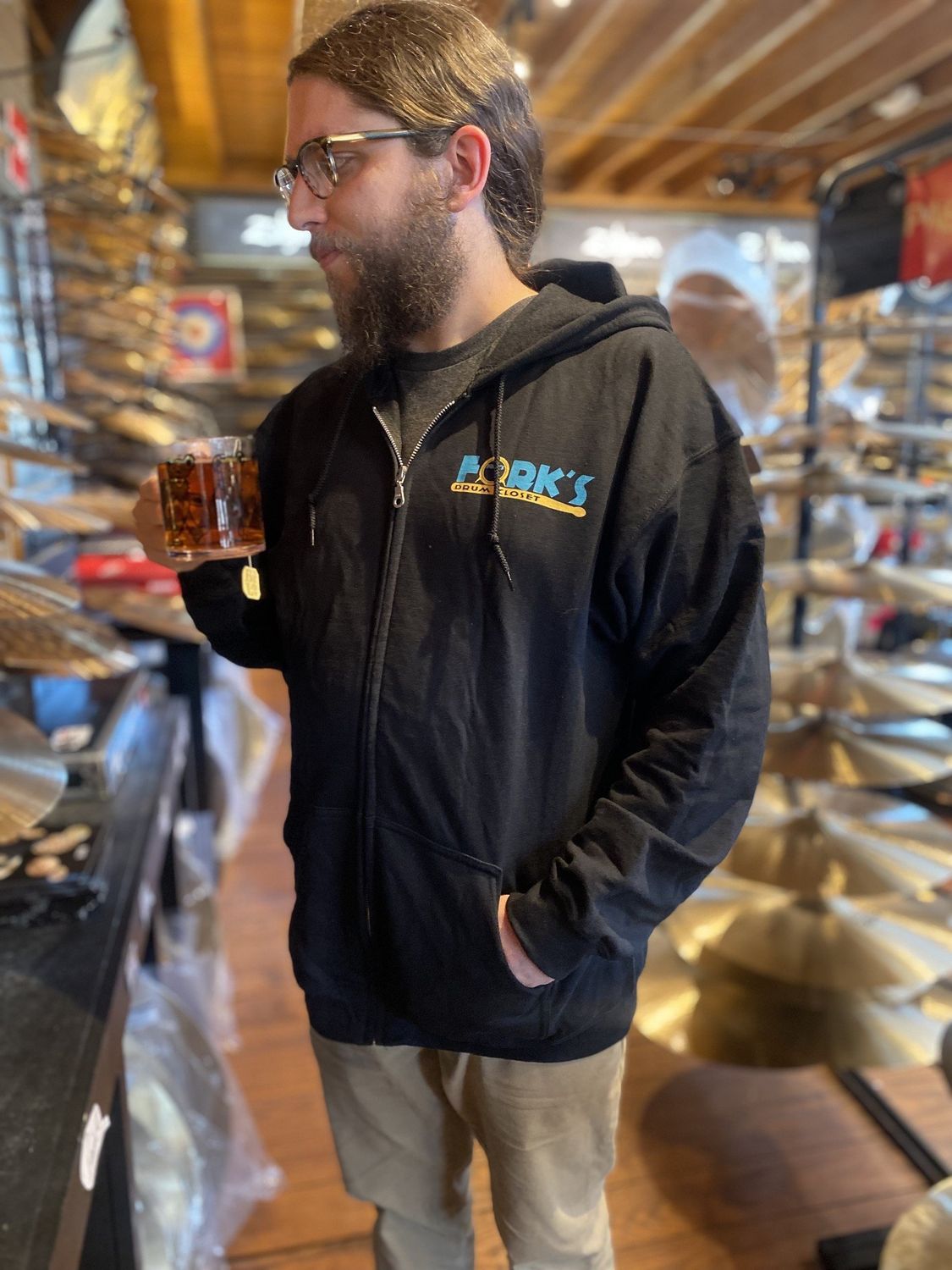Fork&#39;s Hoodie, Classic Logo