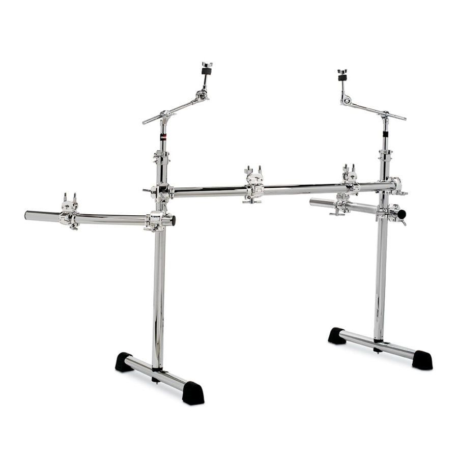 Gibraltar Chrome Curved Rack W/Wings, 2 Cymbal Boom