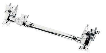 DW DOUBLE ADJ V CLAMP W/ TELESCOPING TUBE