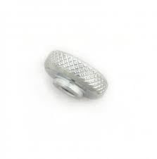 DW 10-32 KNURLED STEP NUT FOR SPRING SCREW