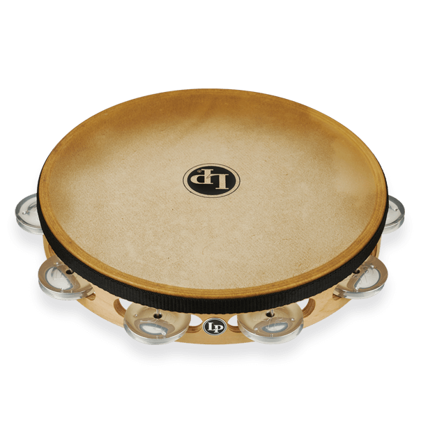 LP PRO 10 DOUBLE ROW TAMBOURINE-ALUMINUM