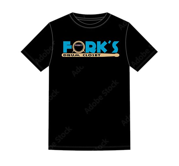 Fork&#39;s T-Shirt - Classic Black