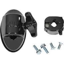DW TOM BRACKET, NEW STYLE - BLACK NICKEL