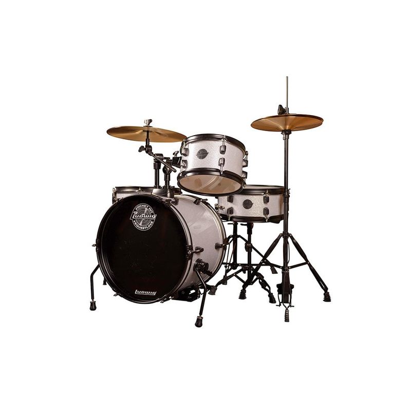 Ludwig Pocket Kit by Questlove “White Sparkle”