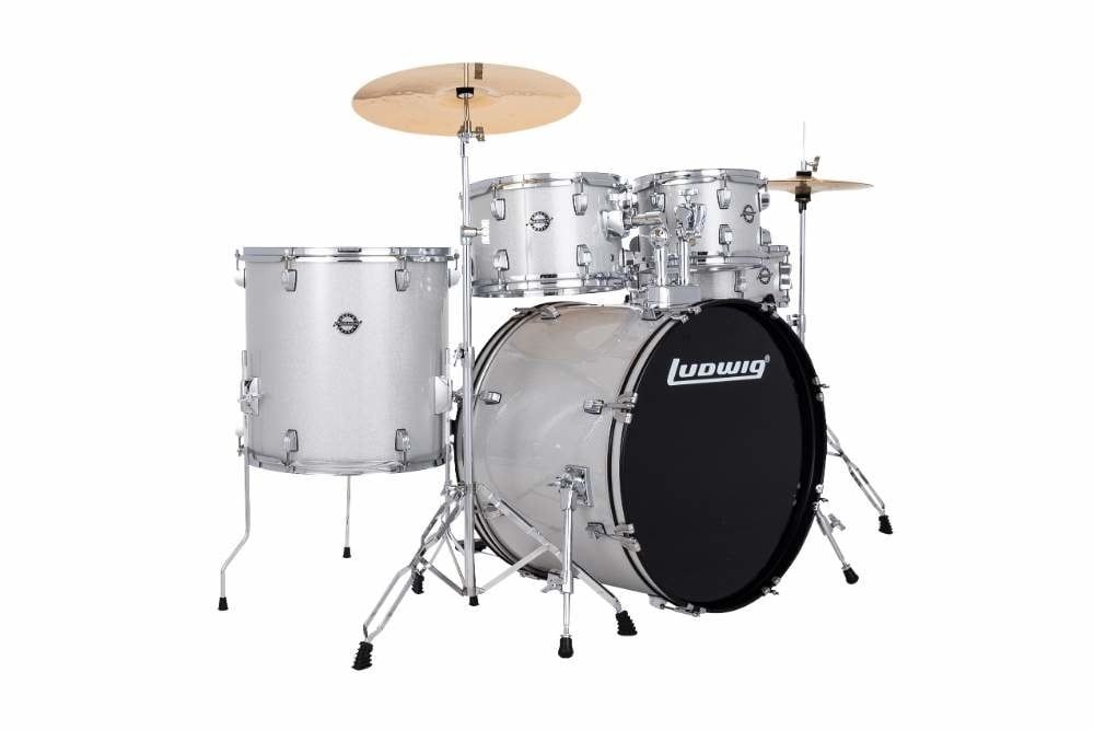 Ludwig Accent Fuse 5pc “Silver Foil” (10,12,16,22,6.5x14)