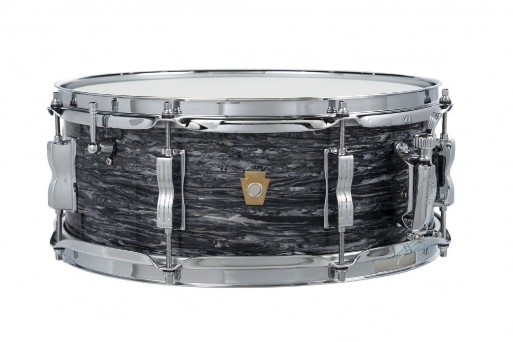 Ludwig 5.5X14 LM JAZZ FEST SD - &quot;Vintage Black Oyster”