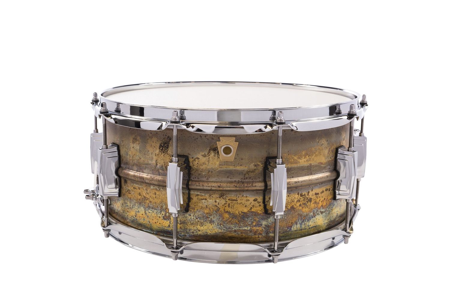 Ludwig 6.5x14 Supraphonic Raw Brass Snare Drum / Imperial Lugs