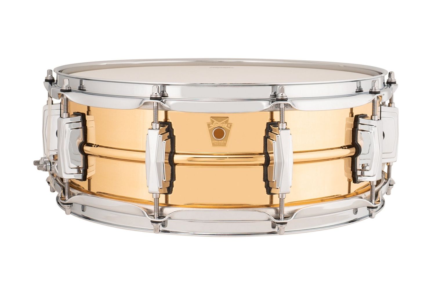 Ludwig 5X14 Bronzephonic Snare Drum / Imperial Lugs / Smooth Shell