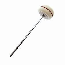 Ludwig Atlas Red Stripe Hard Felt Bass Drum Beater